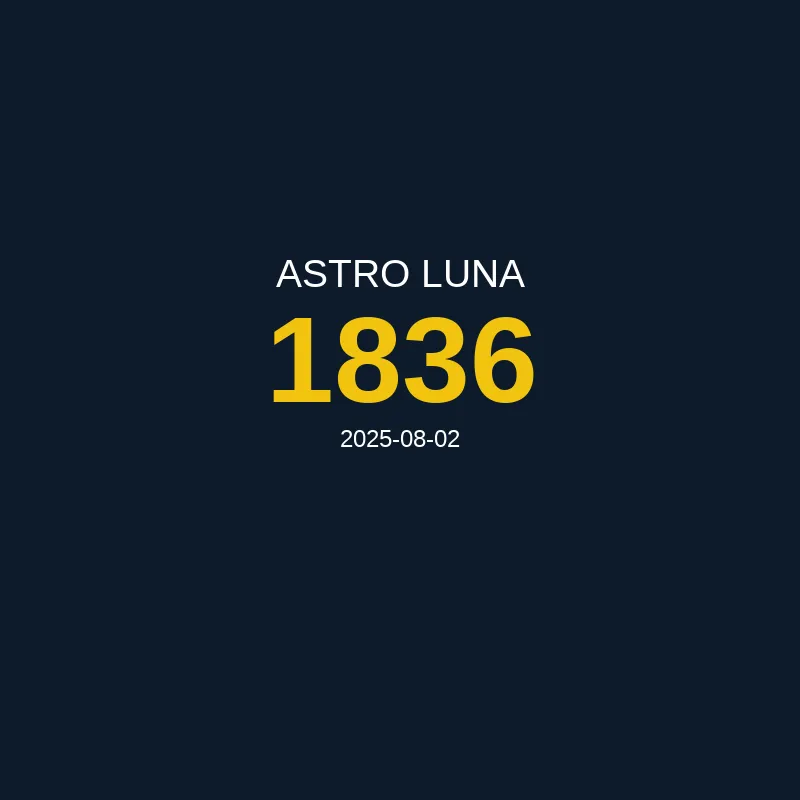 Resultado Astro Luna 2025-08-02