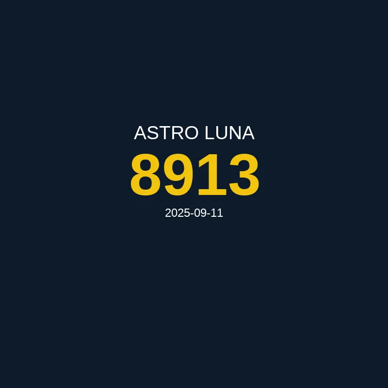 Resultado Astro Luna 2025-09-11
