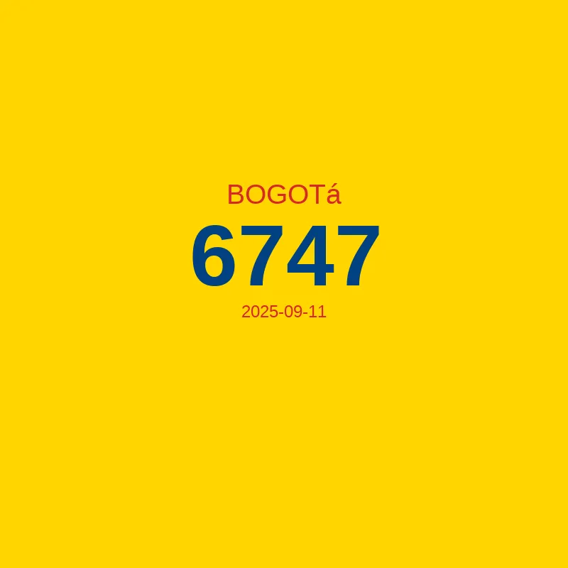 Resultado Bogotá 2025-09-11