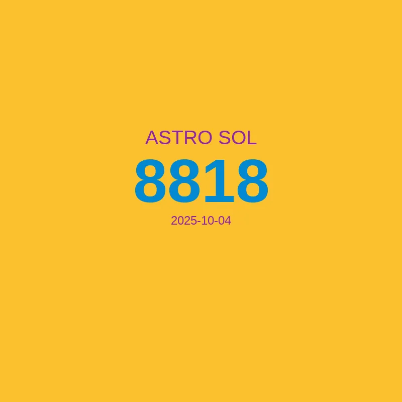 Resultado Astro Sol 2025-10-04