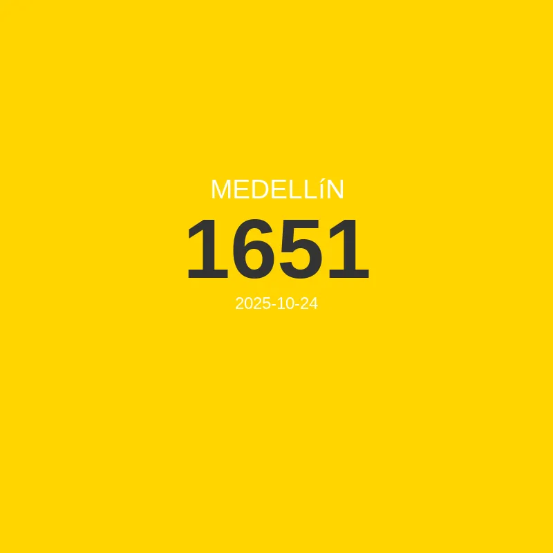 Resultado Medellín 2025-10-24