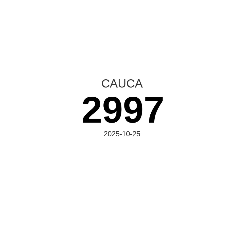 Resultado Cauca 2025-10-25