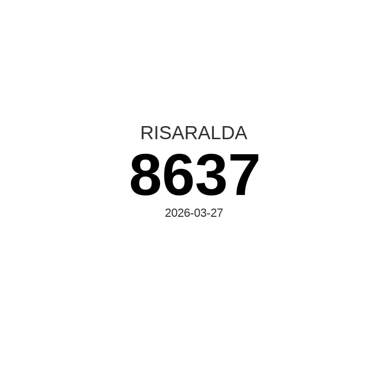 Resultado Risaralda 2026-03-27