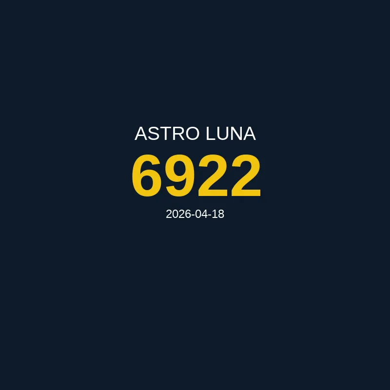 Resultado Astro Luna 2026-04-18