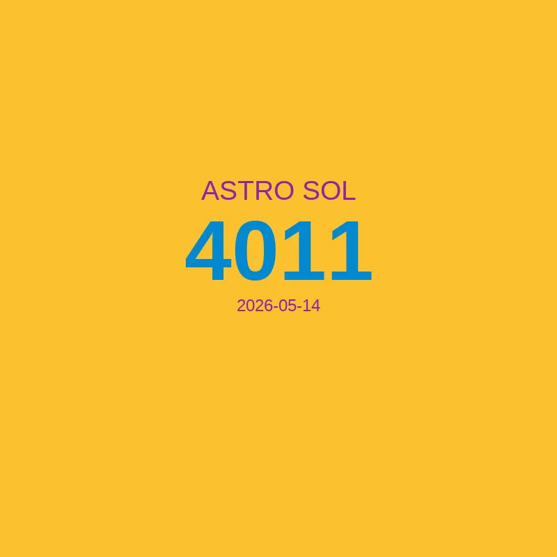 Resultado Astro Sol 2026-05-14