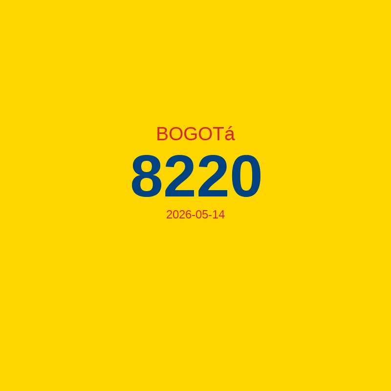 Resultado Bogotá 2026-05-14