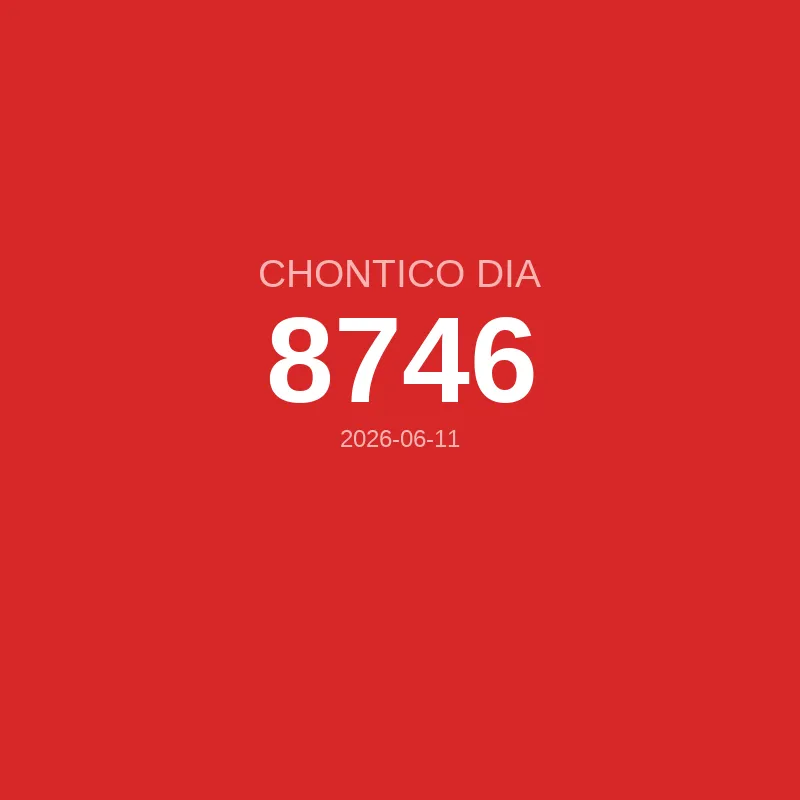 Resultado Chontico Dia 2026-06-11