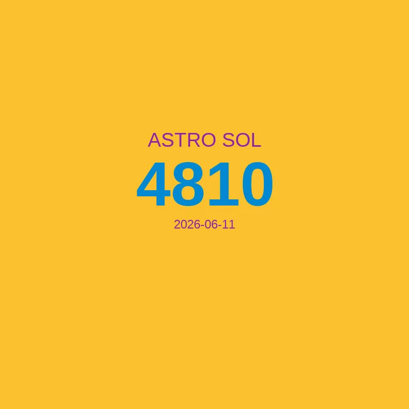 Resultado Astro Sol 2026-06-11