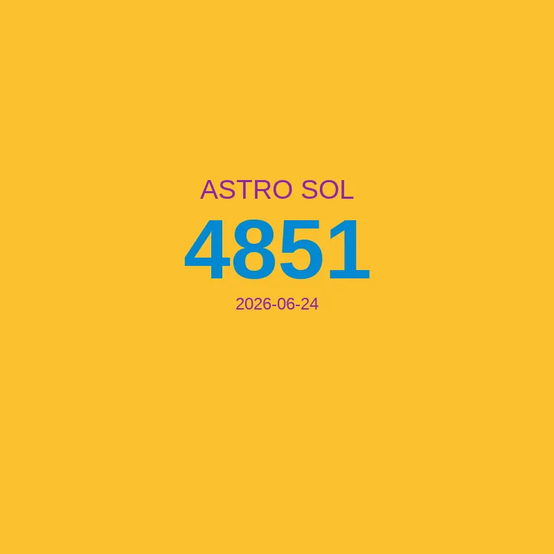 Resultado Astro Sol 2026-06-24