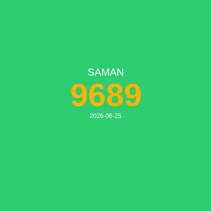 Resultado Saman 2026-06-25