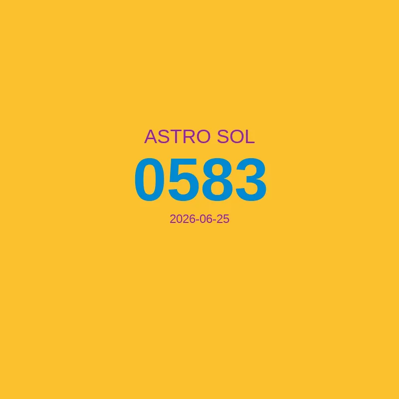 Resultado Astro Sol 2026-06-25