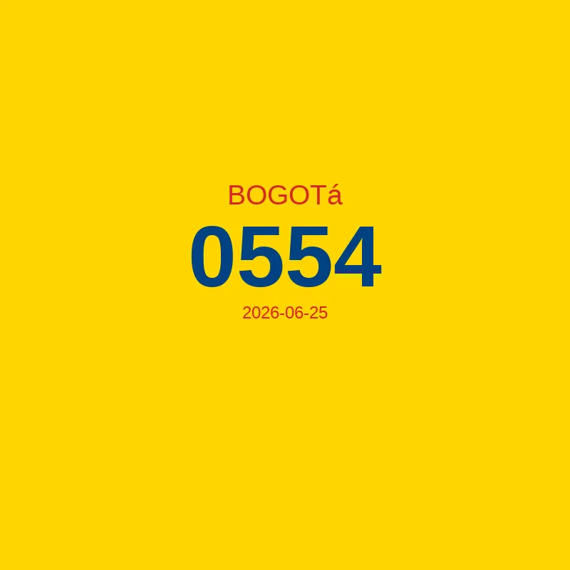 Resultado Bogotá 2026-06-25